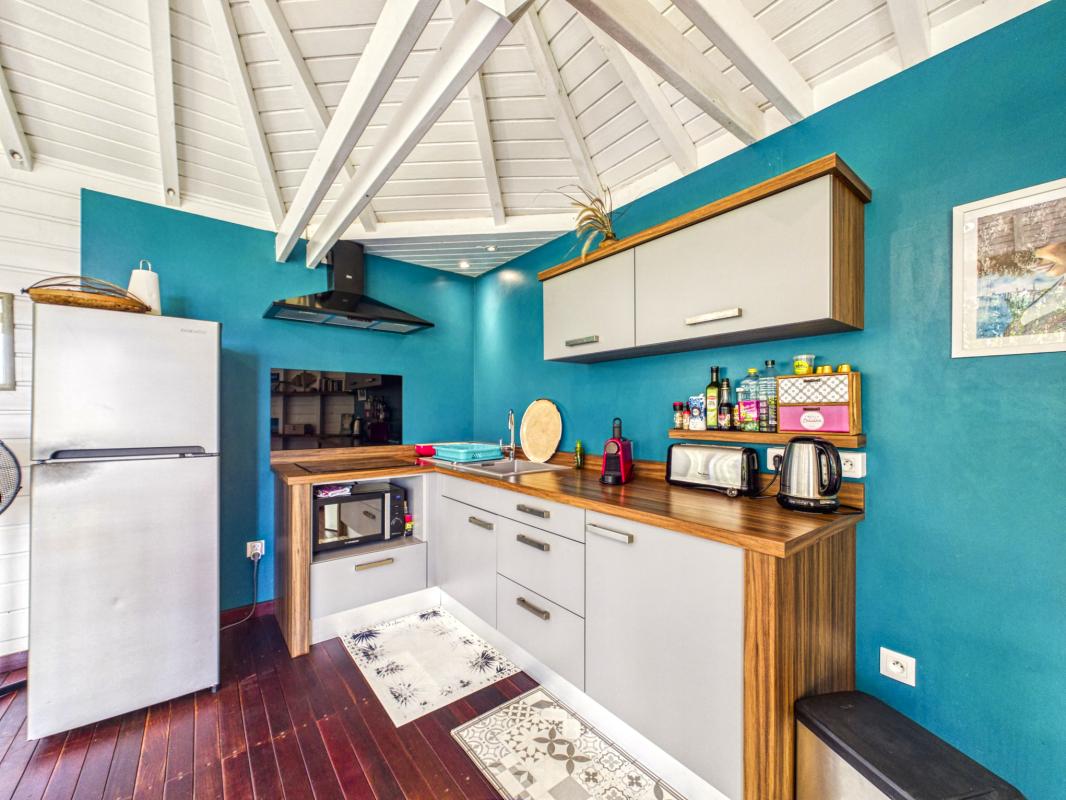 6.Location bungalow avec jacuzzi vue mer Deshaies Guadeloupe